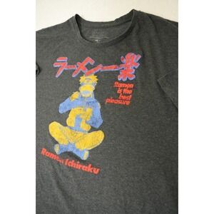 Naruto Shippuden Men T Shirt 3XLT Gray Ichiraku Ramen Anime‎ The Best Pleasure